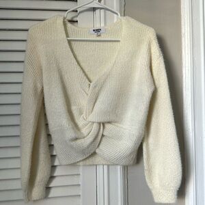 BB Dakota Got It Twisted Sweater - XS